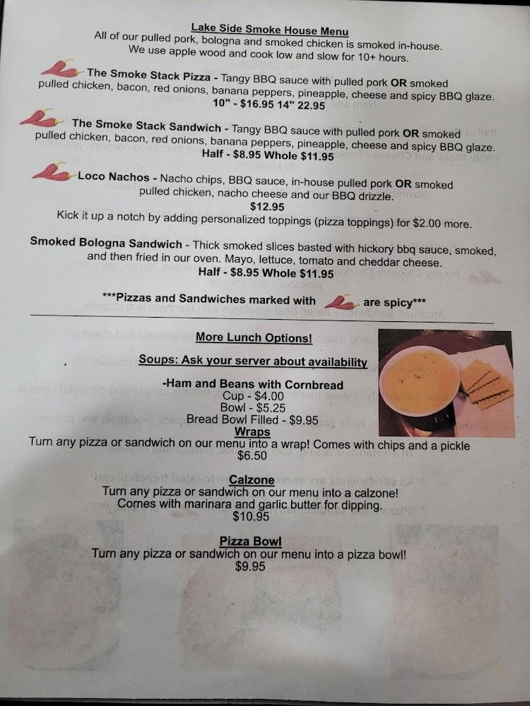 Lakeside Wood Fire Pizza Menu image 1